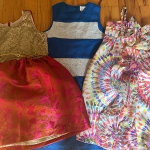 Lot of 3 blush by us angels girls dresses